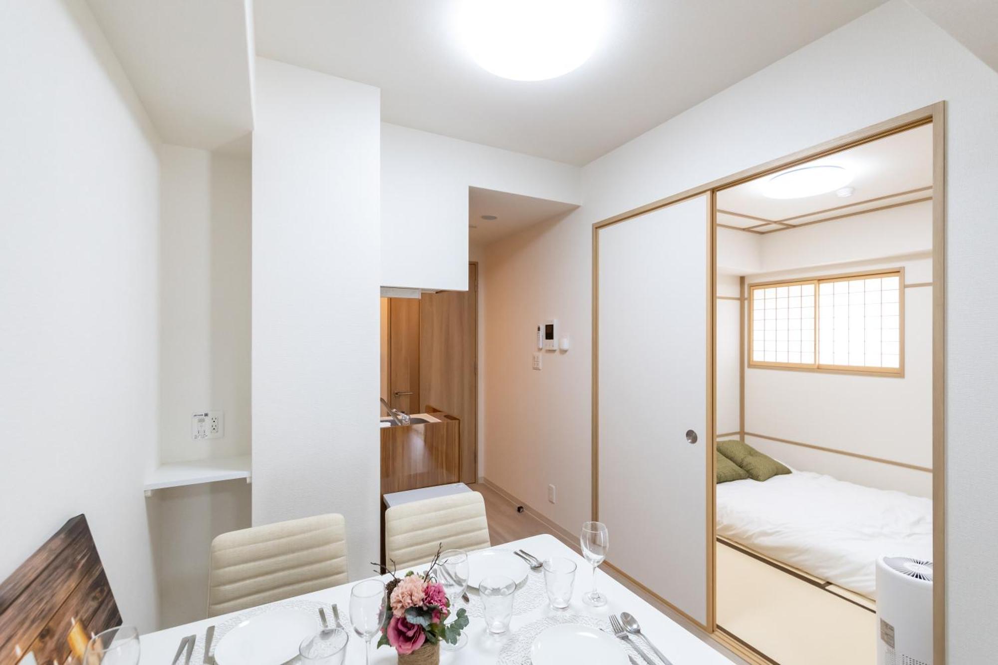 H2H Shinsaibashi Daire Osaka Dış mekan fotoğraf