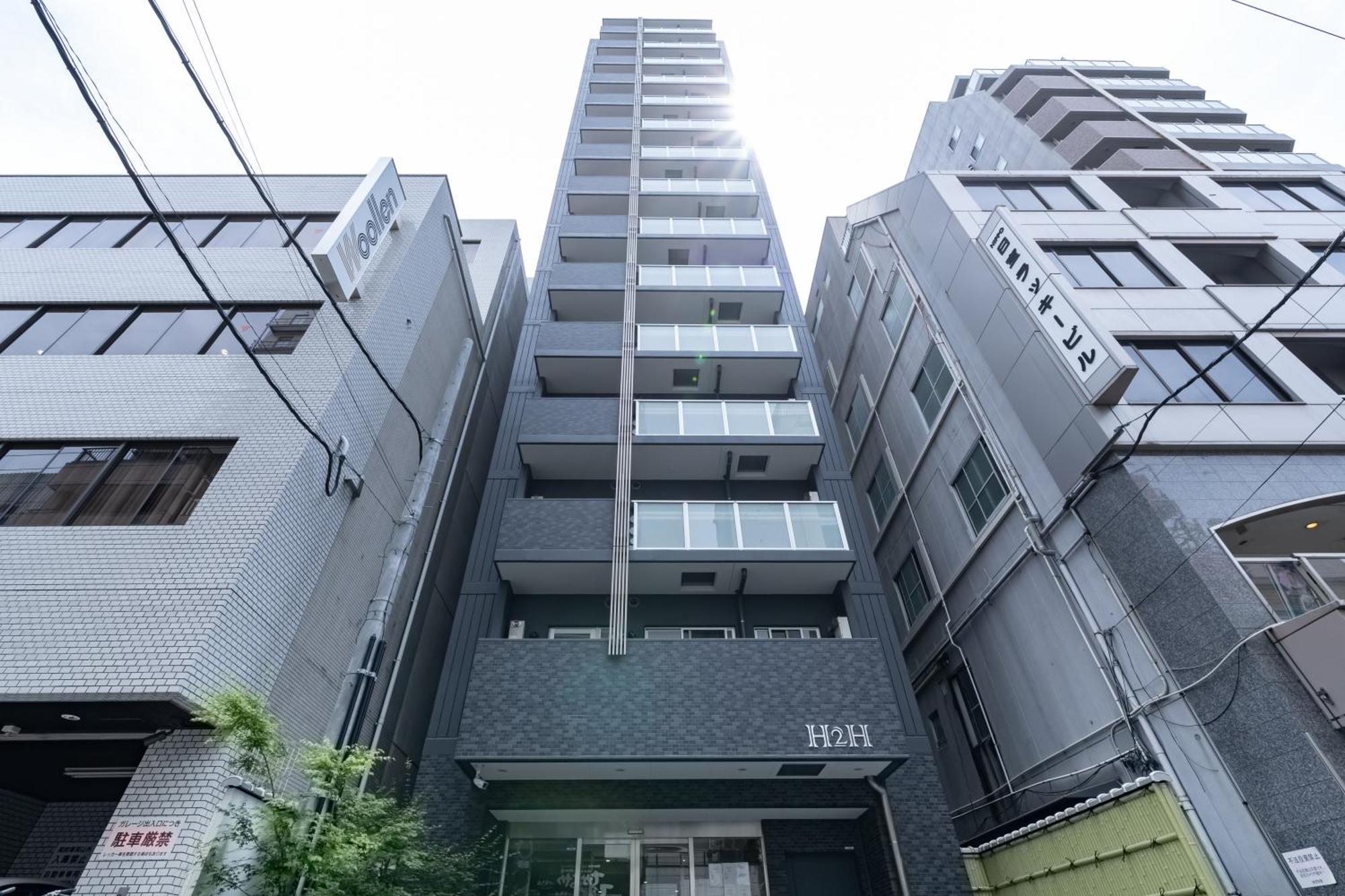 H2H Shinsaibashi Daire Osaka Dış mekan fotoğraf