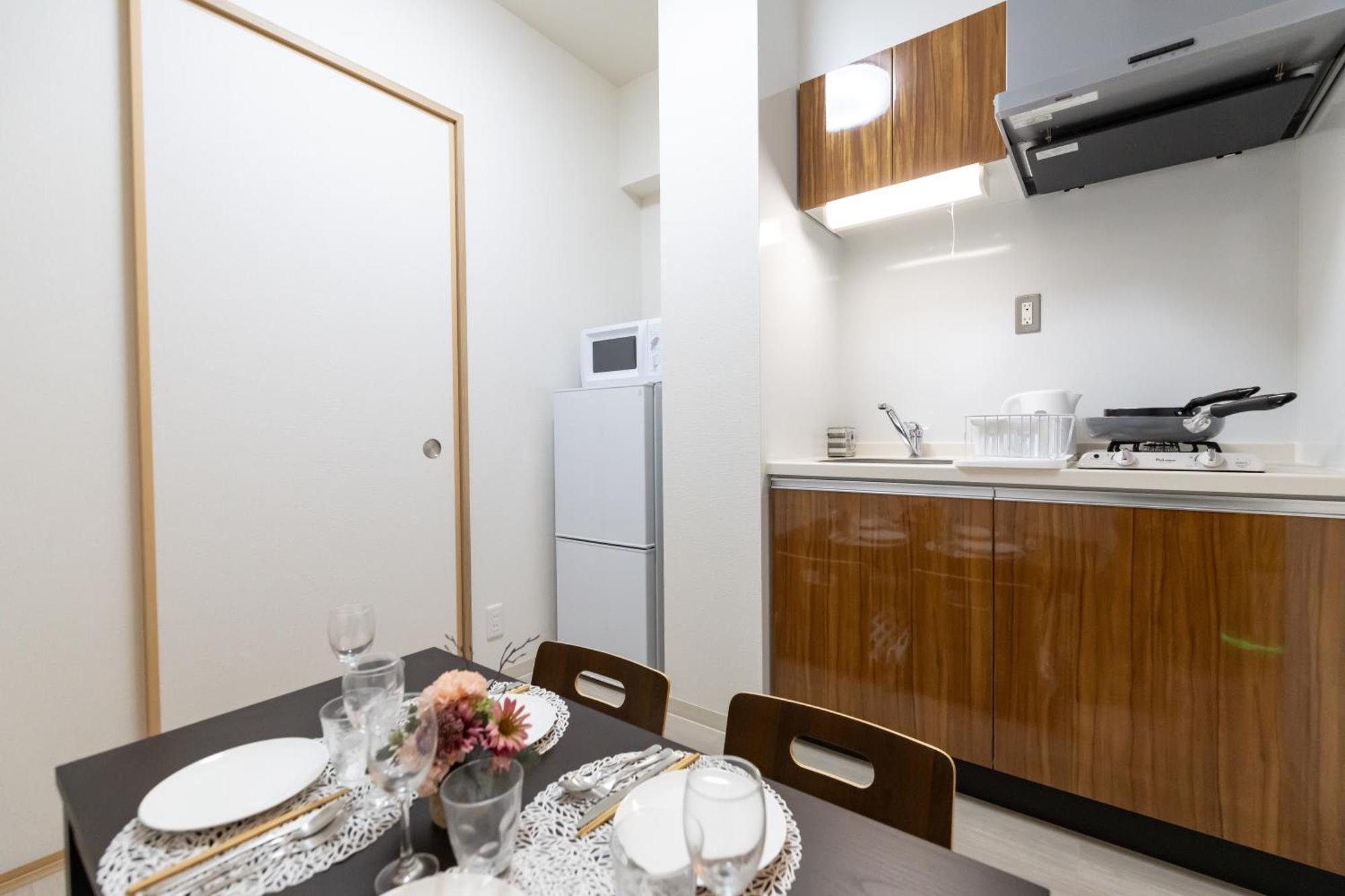 H2H Shinsaibashi Daire Osaka Dış mekan fotoğraf