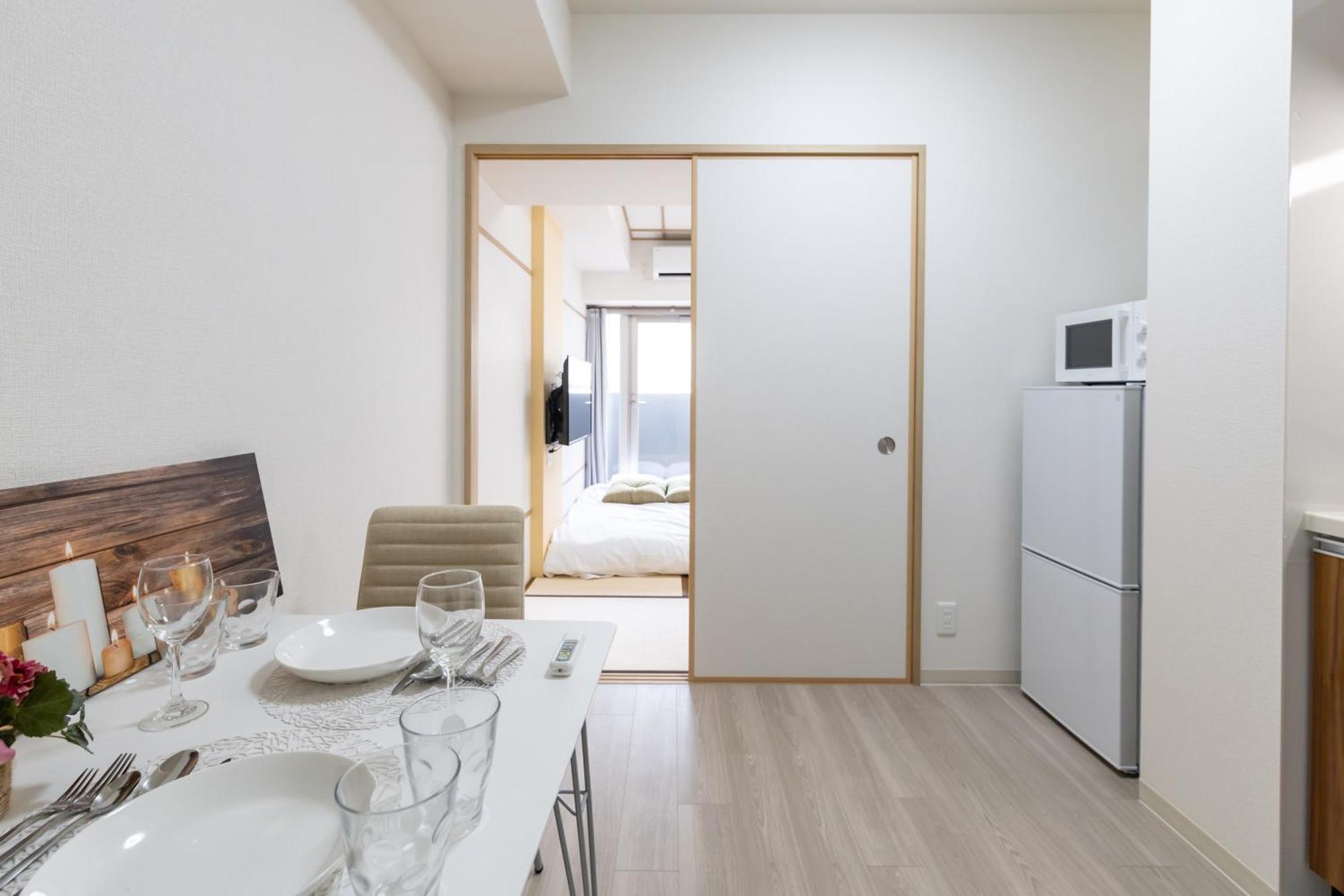 H2H Shinsaibashi Daire Osaka Dış mekan fotoğraf