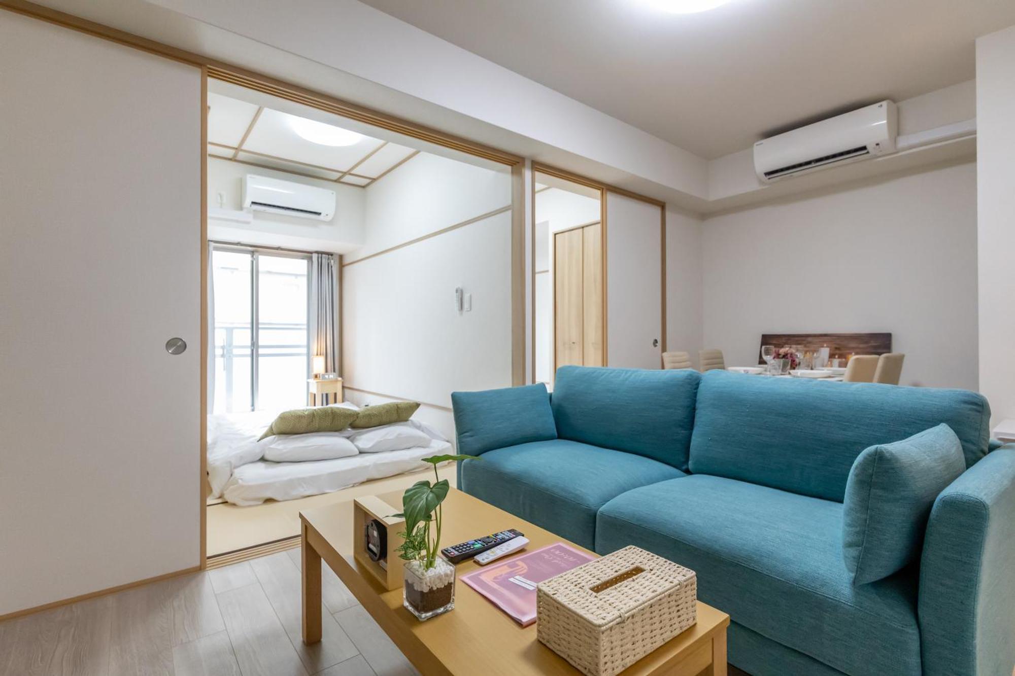 H2H Shinsaibashi Daire Osaka Dış mekan fotoğraf